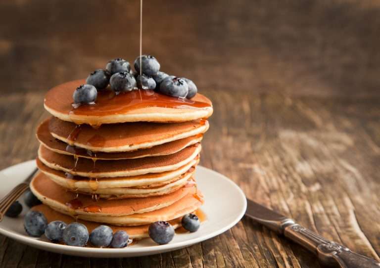 Pannenkoeken bakken met eiwitpoeder