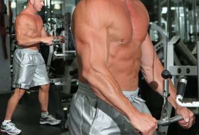 Triceps Pushdown (stang)