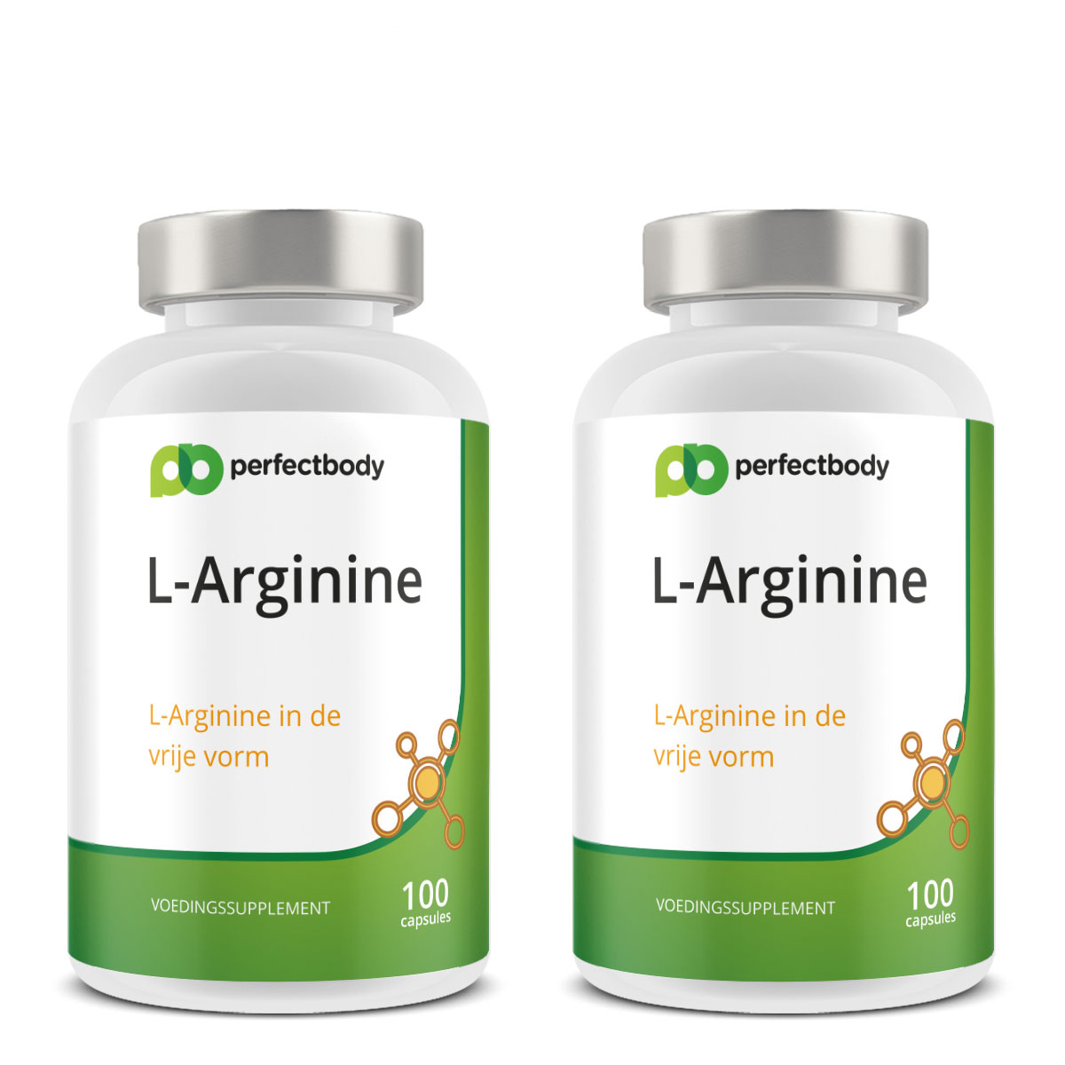 Perfectbody L-arginine Capsules 2-pack - 200 Capsules