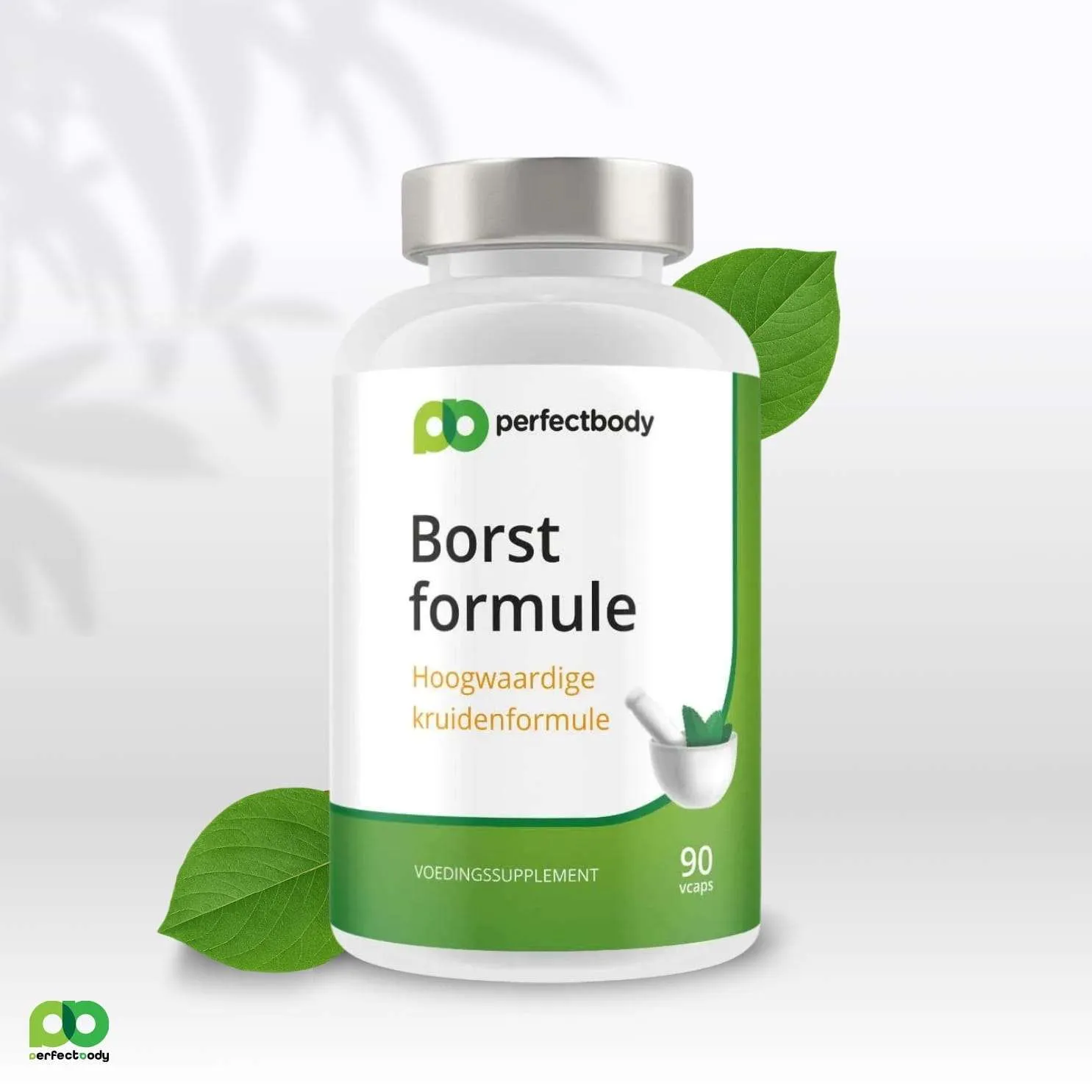 Perfectbody Borstformule capsules - Saw Palmetto & fenegriek - Stevigere borsten - 90 capsules