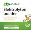 Etiket Elektrolyten poeder roodfruit
